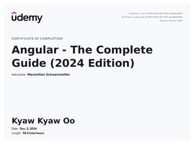 Angular - The Complete Guide