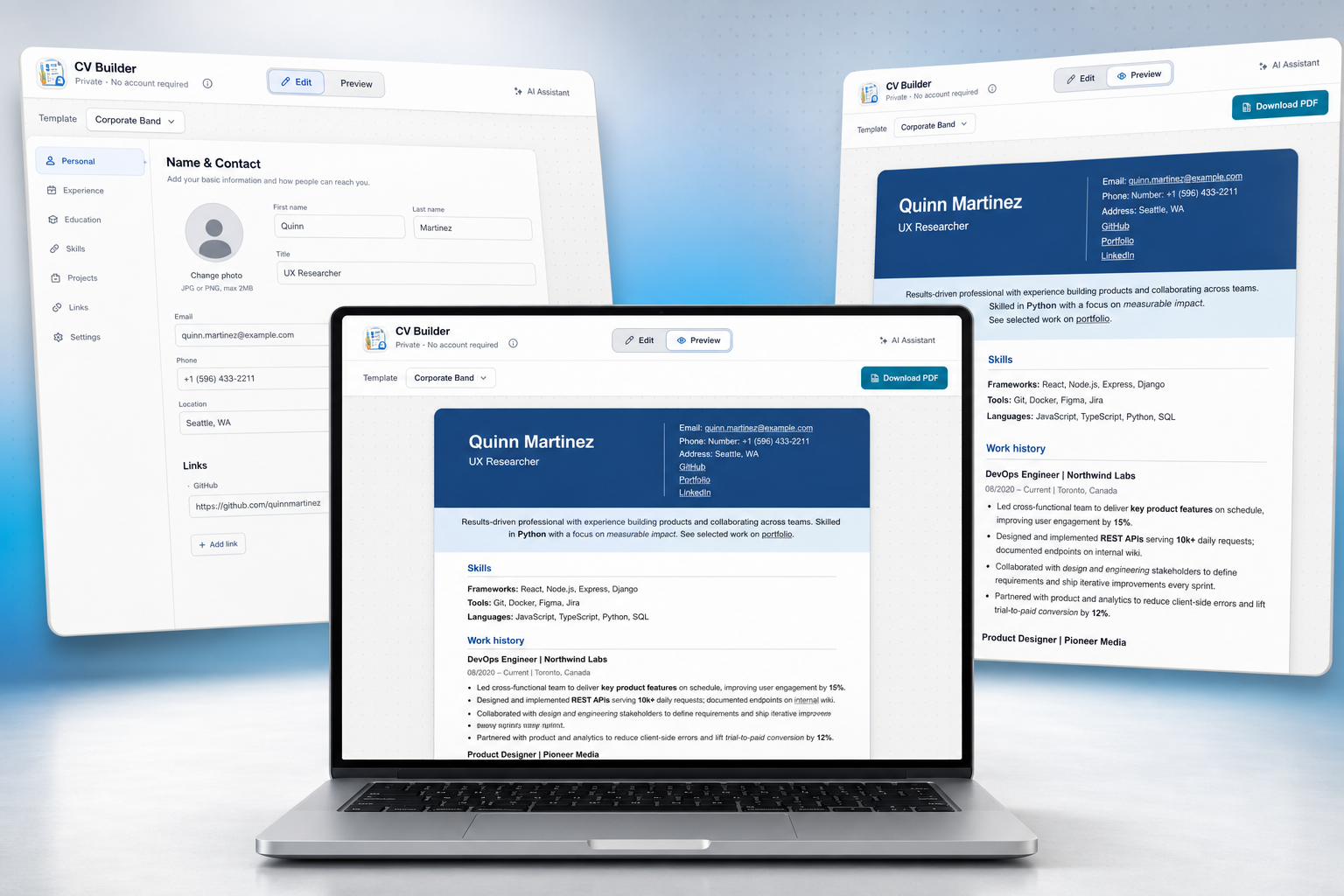 CV Builder